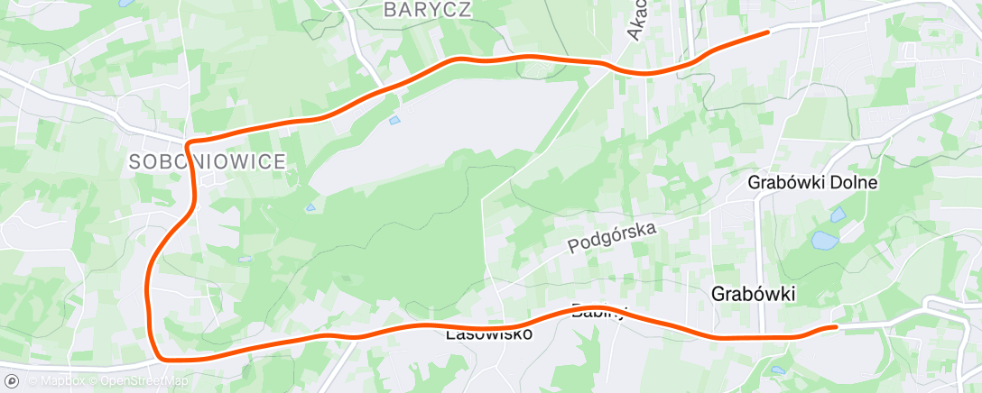 Map of the activity, Fahrt am Nachmittag