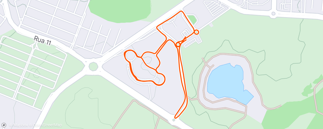 Map of the activity, Mickey do sambódromo Devagarote