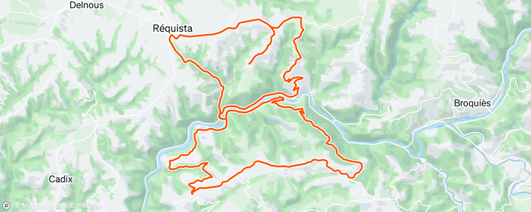 Carte de l'activité