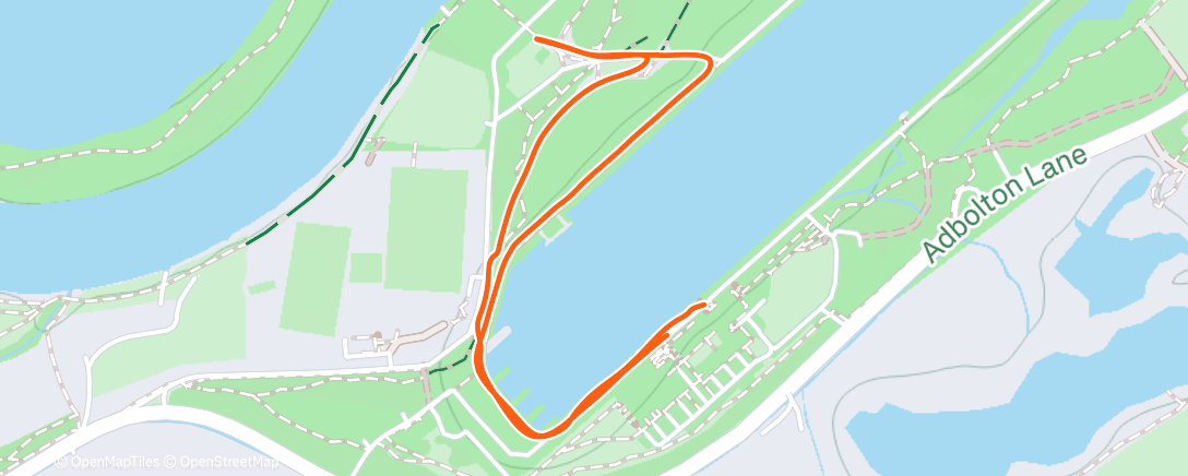 Карта физической активности (Morning Run)