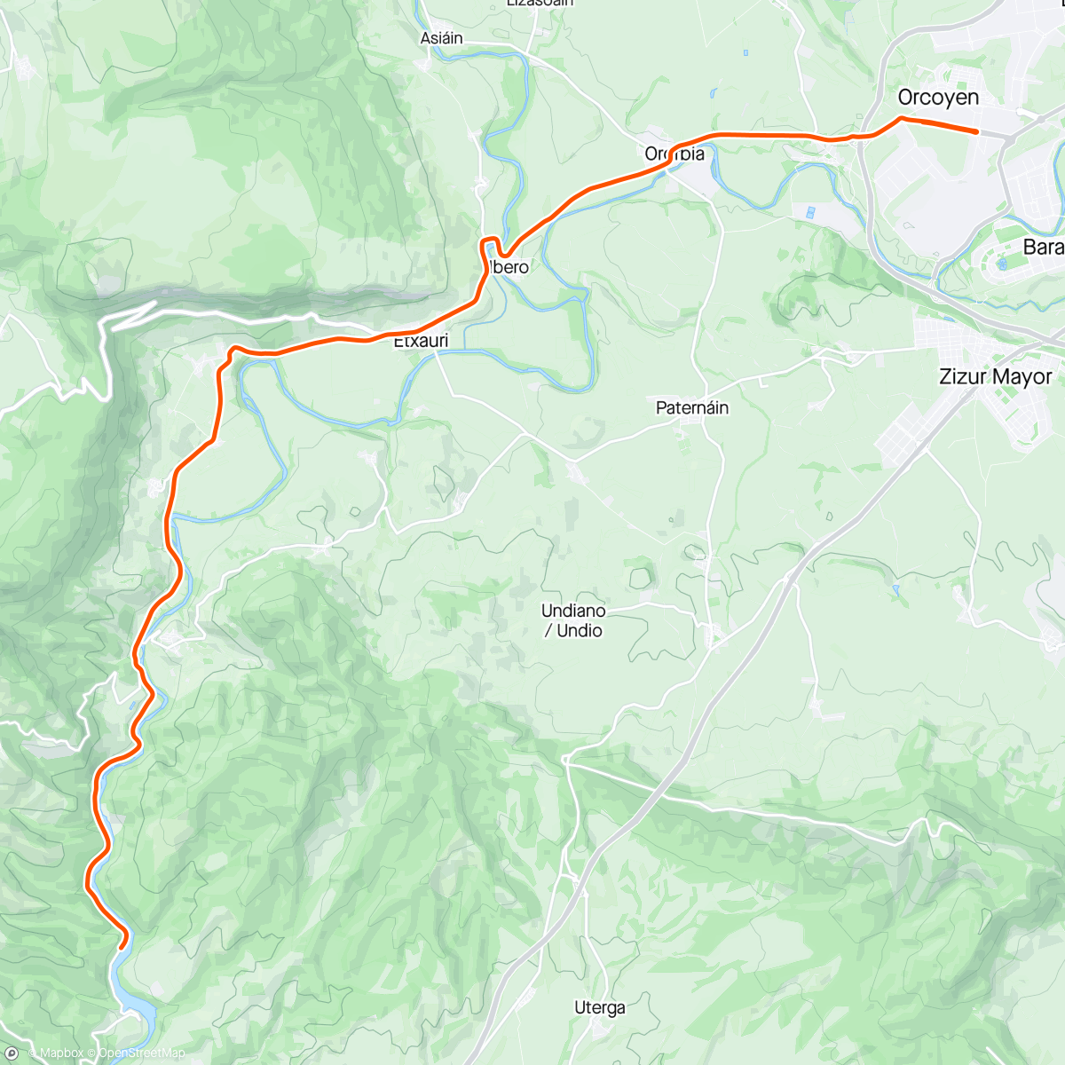 Map of the activity, ROUVY - La Vuelta 2023 | Stage 15 - Pamplona