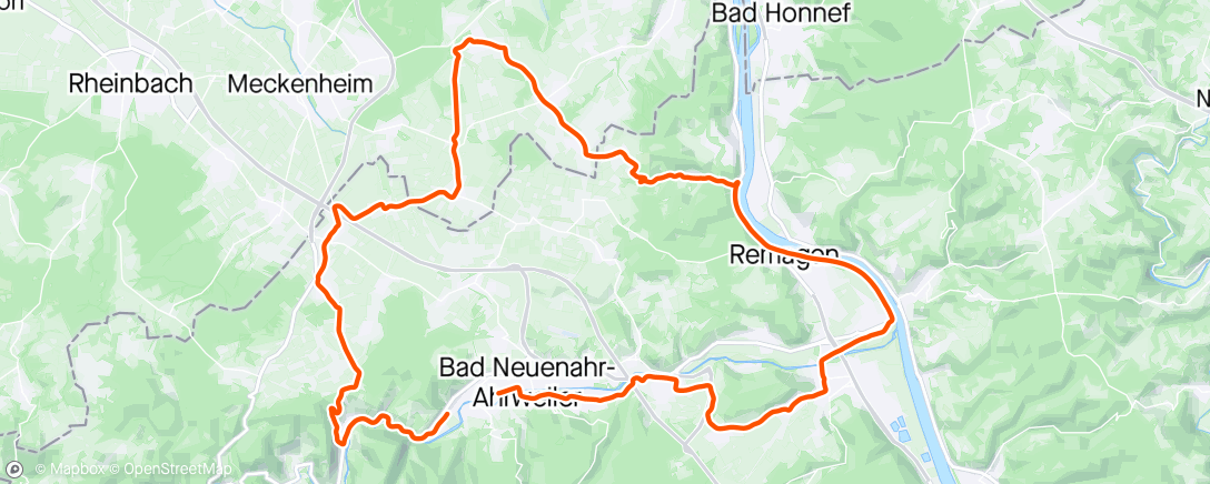 Map of the activity, Easy Mittwoch