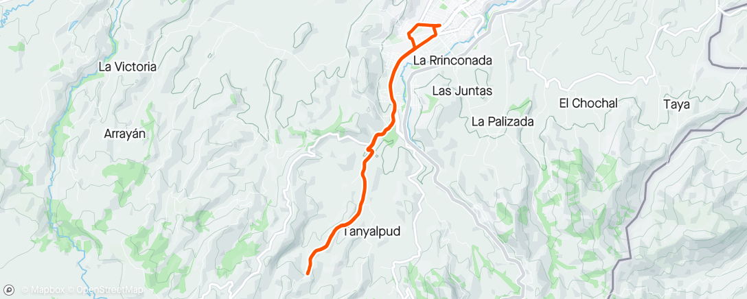 Map of the activity, La nueva Tetes 2.0