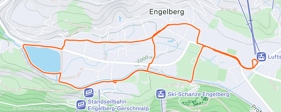 Map of the activity, Recovery 🙃