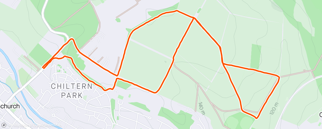 Map of the activity, Around the fields