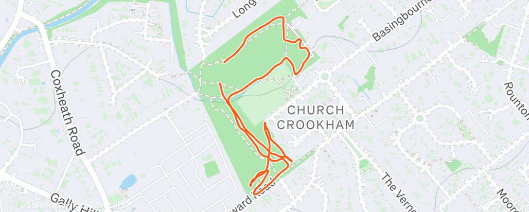 Карта физической активности (Gentle Childhood MTB)