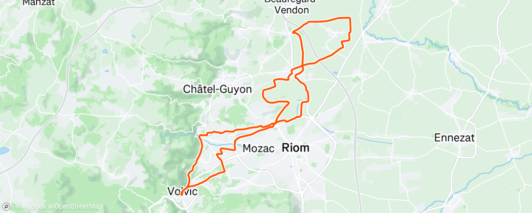 Map of the activity, Pour se remettre de la course pourrie du matin 😅