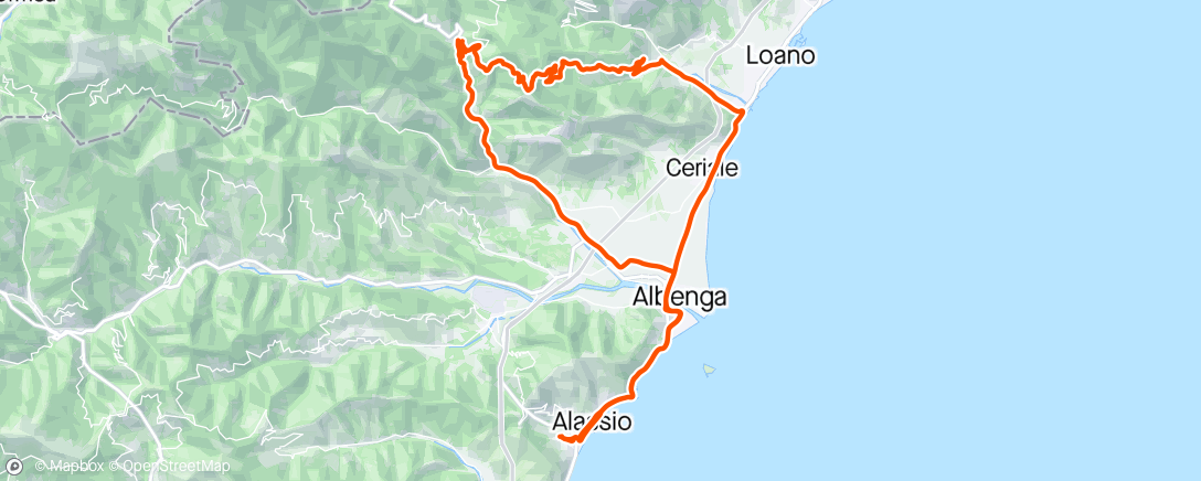 「Giro mattutino」活動的地圖