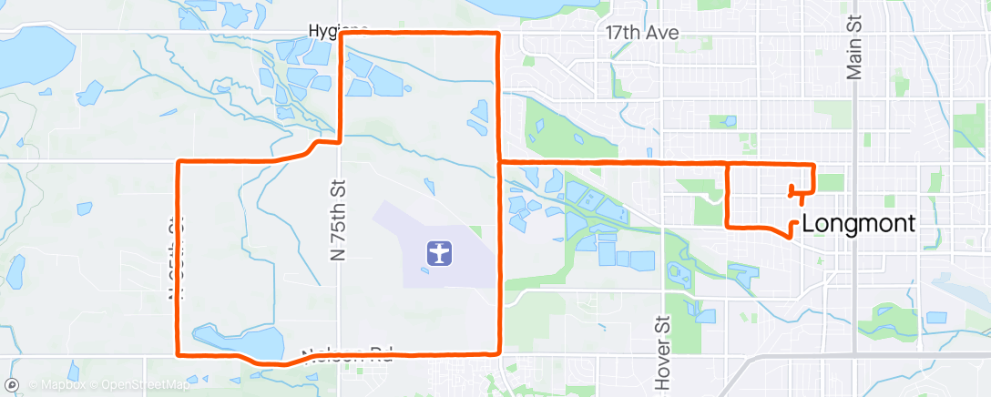 Map of the activity, Ahole Amazon Driver Day