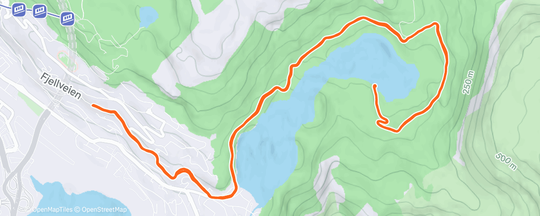 「Afternoon Run」活動的地圖