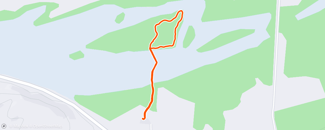 Map of the activity, Audubon Wetland Trail