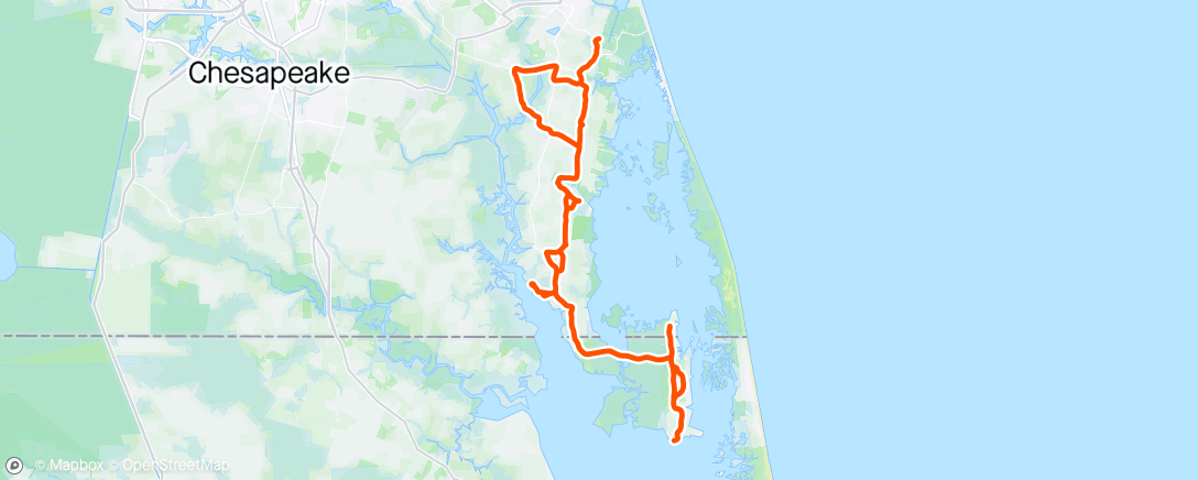 Map of the activity, Solo Ride, beautiful day, but sure got hot!!!