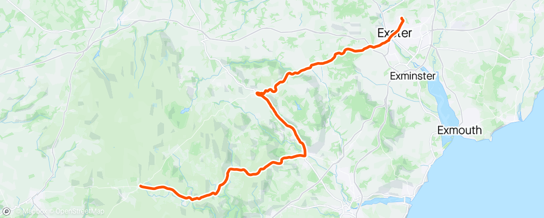 Map of the activity, 10/10 ride - Dartmoor doesn’t get much better than this