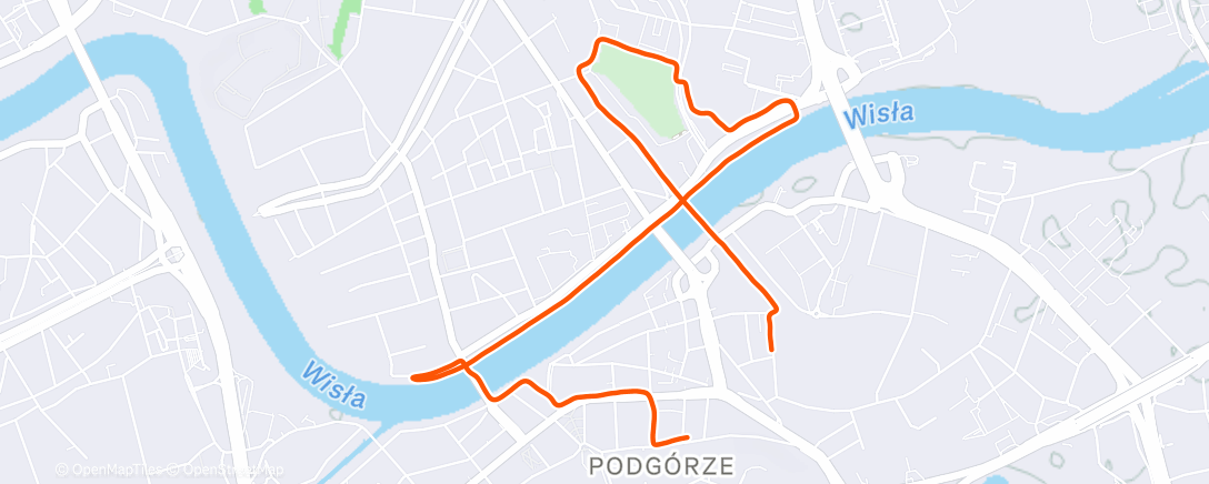 Map of the activity, Recovery do biedry