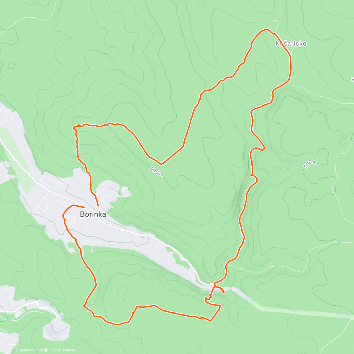 Map of the activity, Winter Comeback? ❄️