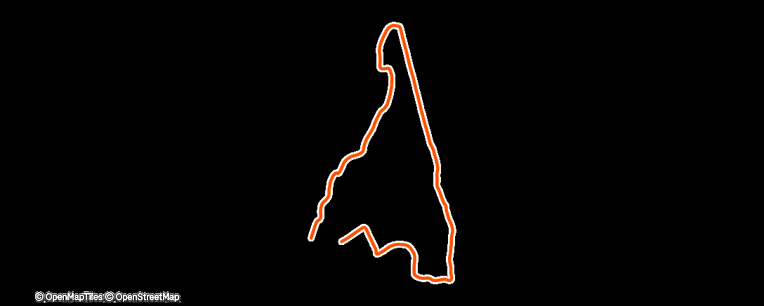 Map of the activity, Mittagspaziergang