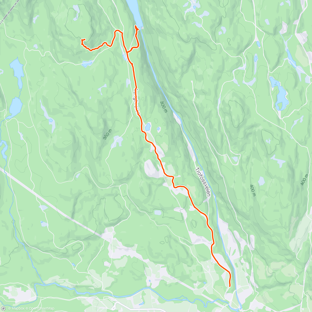 Mapa da atividade, Til Moliksåsen