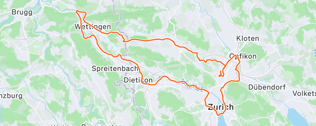 Карта физической активности (Velofahrn gravl✌🏾)