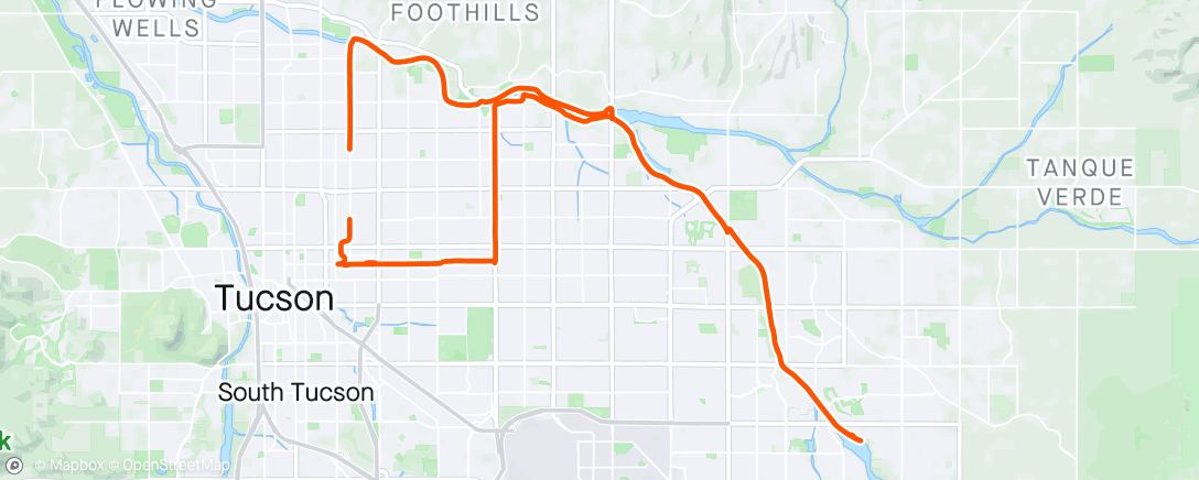 Map of the activity, a different way to the Loop