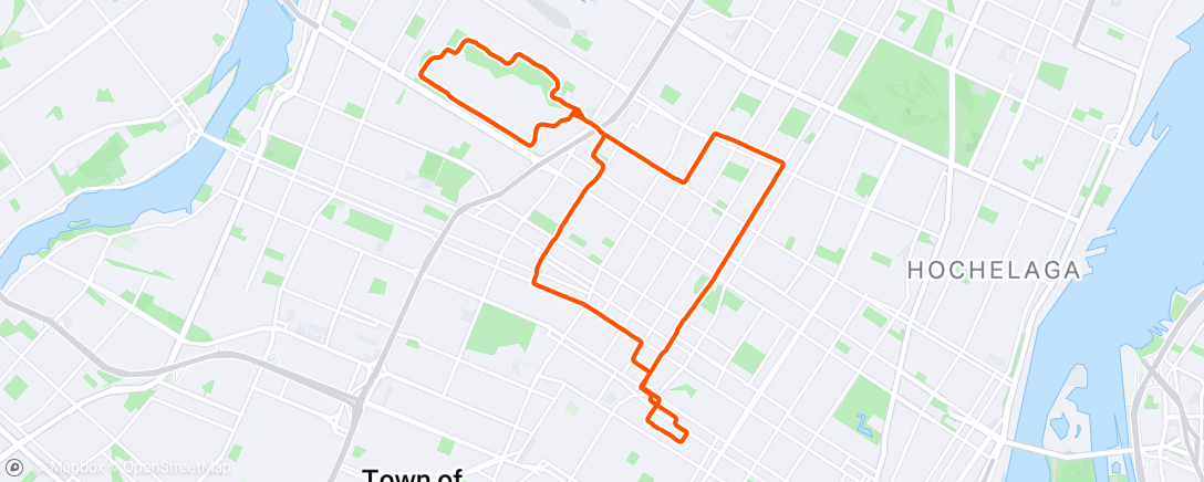 Map of the activity, LR