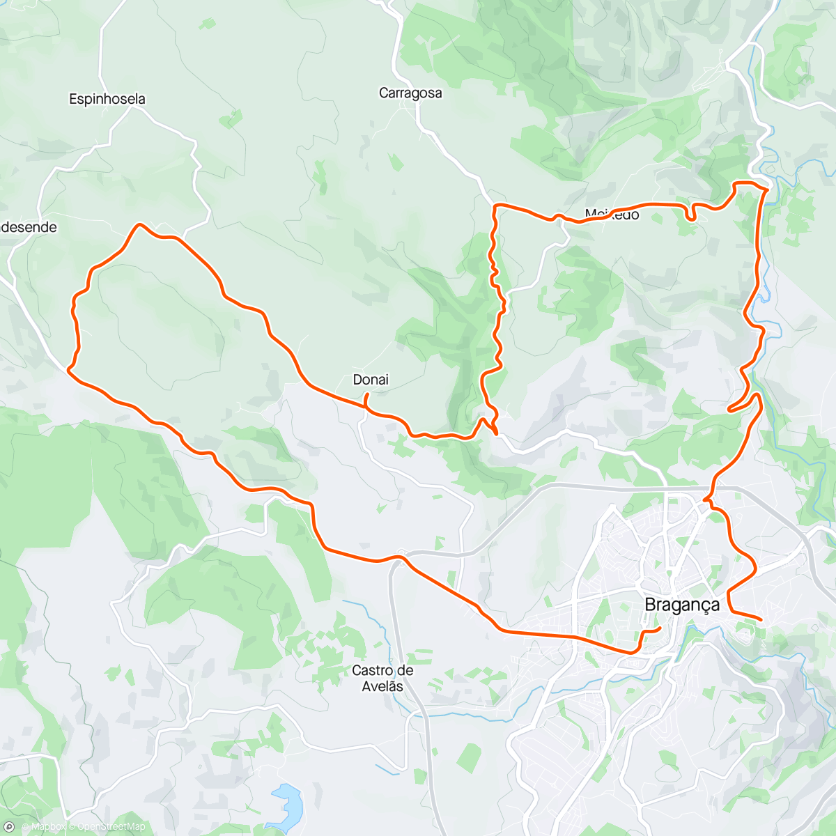 Map of the activity, Bragança 🇵🇹