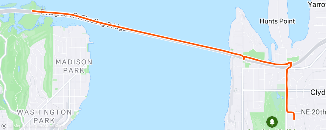 Map of the activity, Lunch Walk