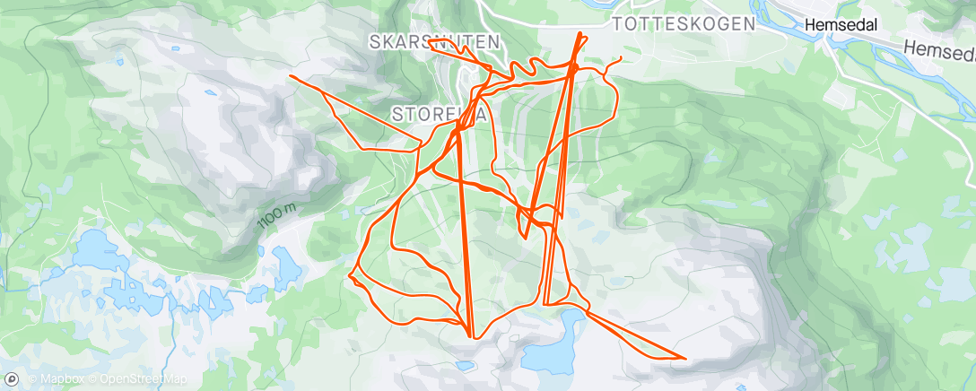 Map of the activity, Nydelig søndag i bakken 🌞🌞🌞
