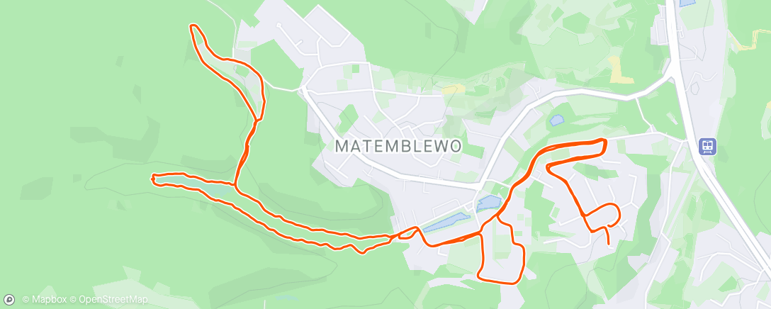 Map of the activity, Evening Mountain Bike Ride z synkiem 🚴😀