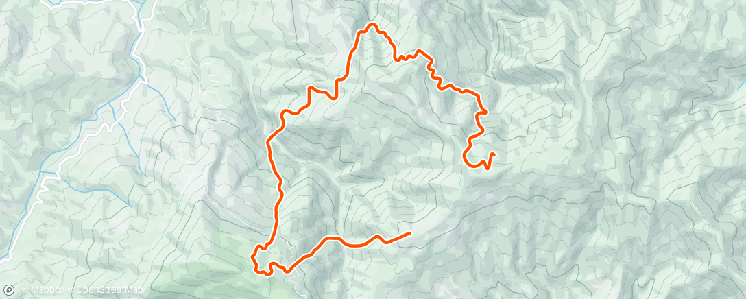 Map of the activity, Zwift - 2x(4x2min) Threshold Fun in France
