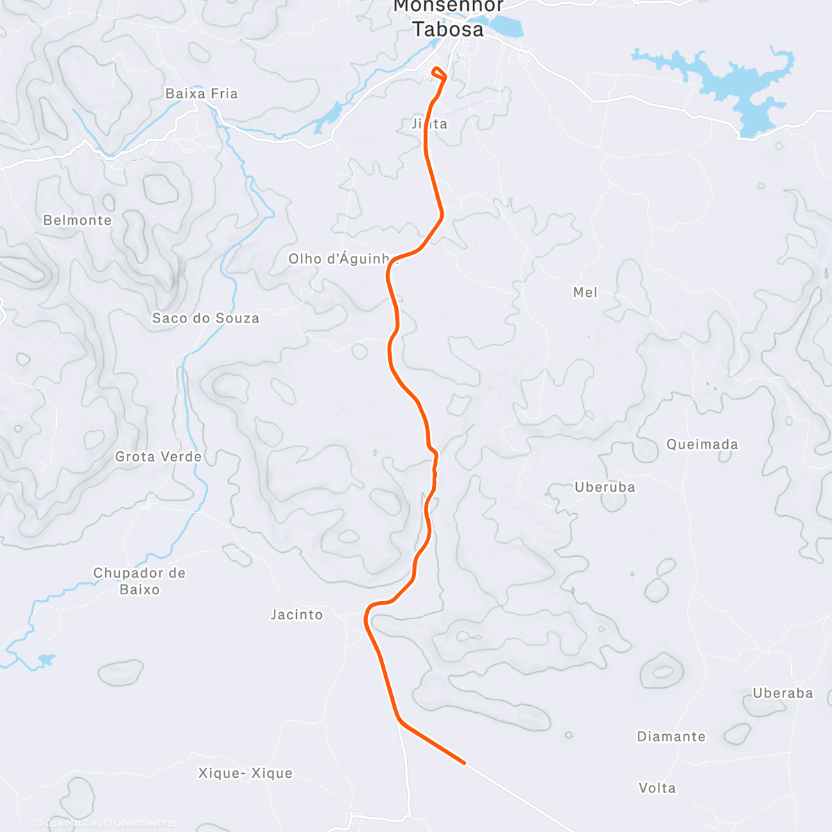 Map of the activity, 32 km .........   Seu estado de espírito pela manhã muitas vezes define o tom do seu dia; escolha começar com gratidão.
