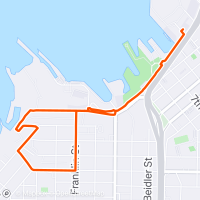 Seaway 5K preview training run | 2.9 mi Running Route on Strava