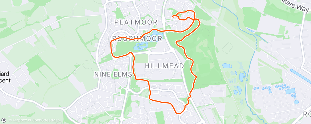 Map of the activity, Afternoon 🚶‍♂️ with Sandra