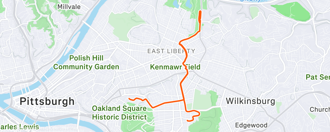 Map of the activity, 1X 8m of chicane course