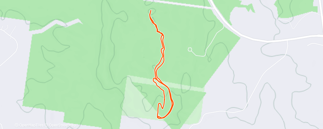 Map of the activity, Afternoon Ride