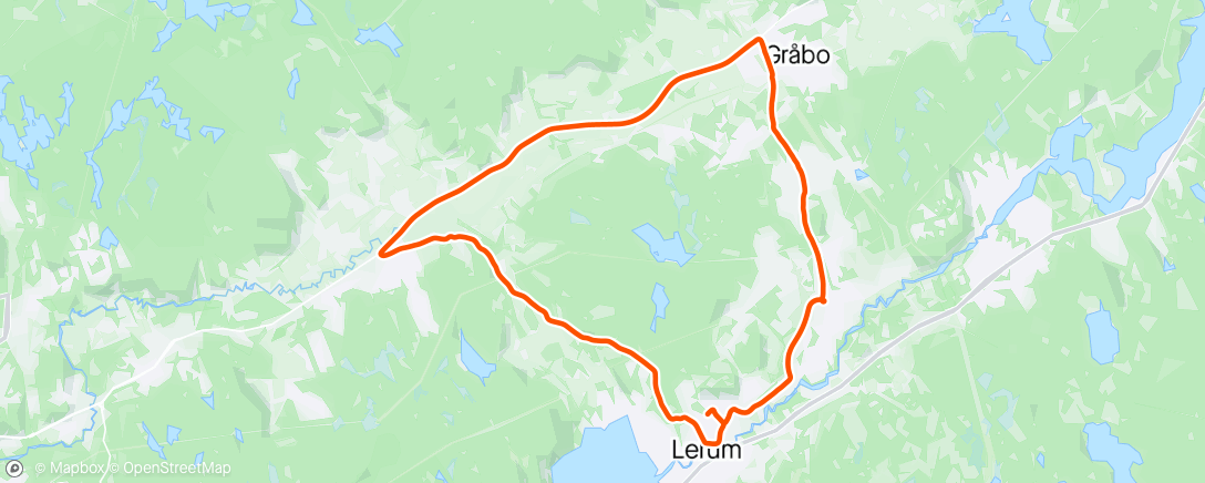 Map of the activity, Gråbo