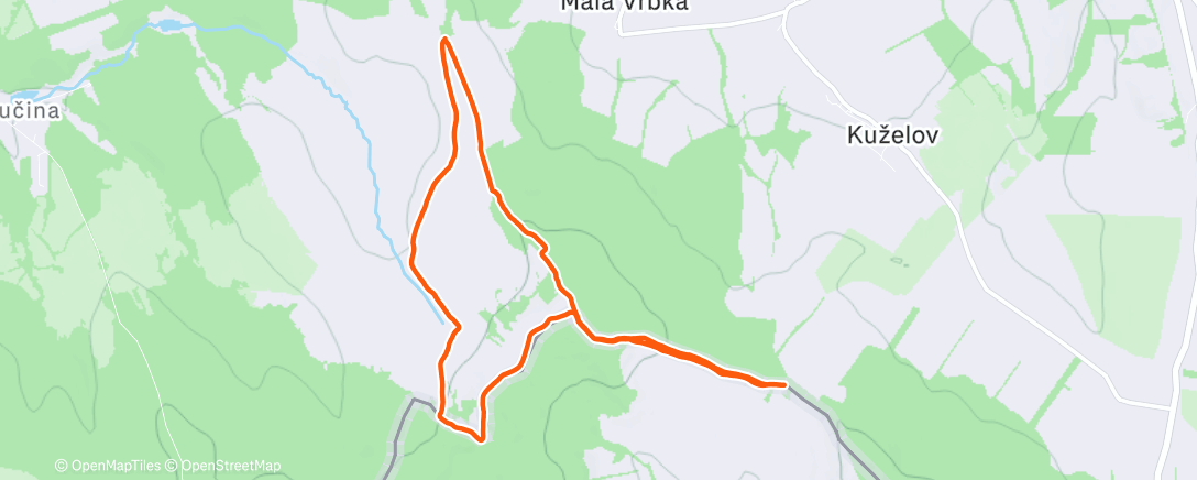 Map of the activity, Výzkum Kobyla Tri kameně