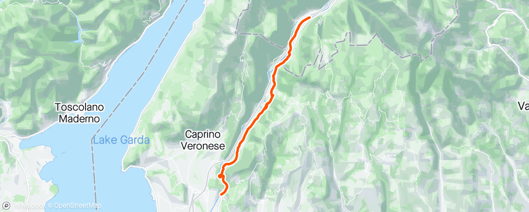 Map of the activity, Volargne — Avio