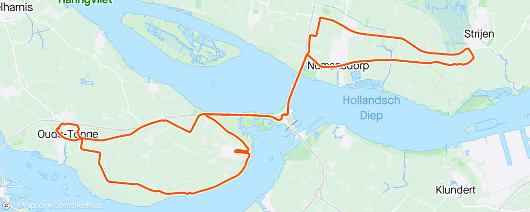 Map of the activity, Strijen