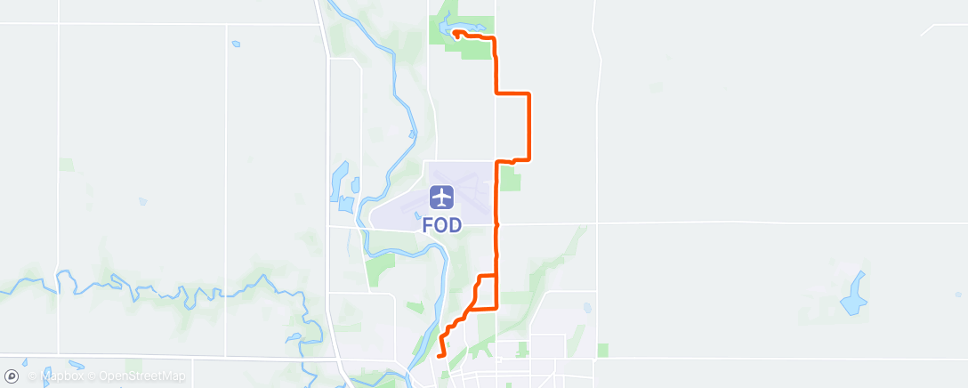 Map of the activity, ☀️ Afternoon Ride