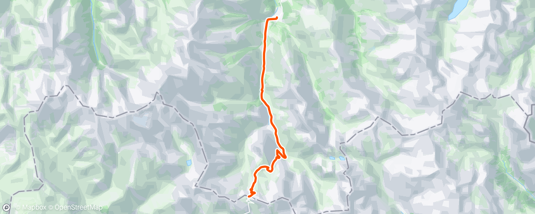 Map of the activity, Col du Galibier