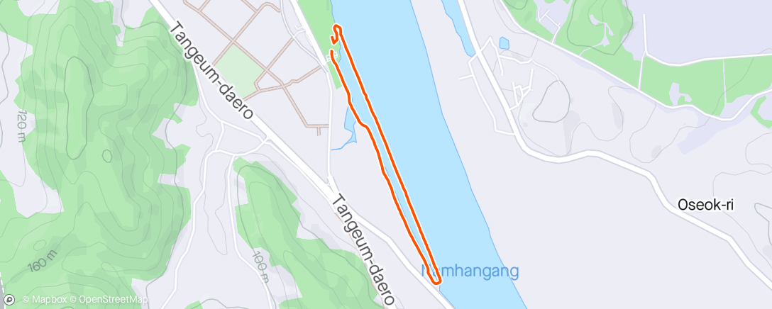 Kaart van de activiteit “중앙탑”