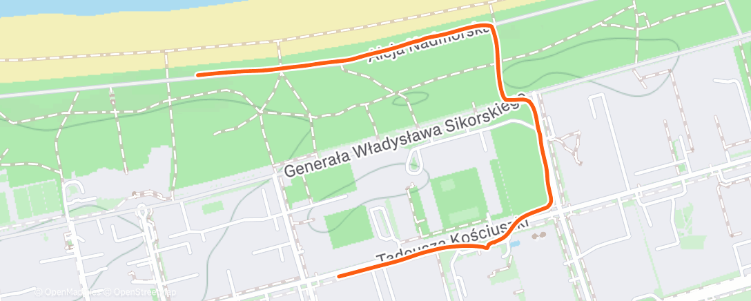 Map of the activity, Afternoon Walk 💨