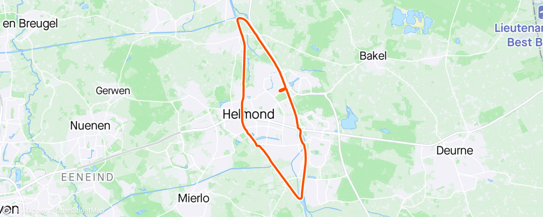 活动地图，Kanaals in Hellimond