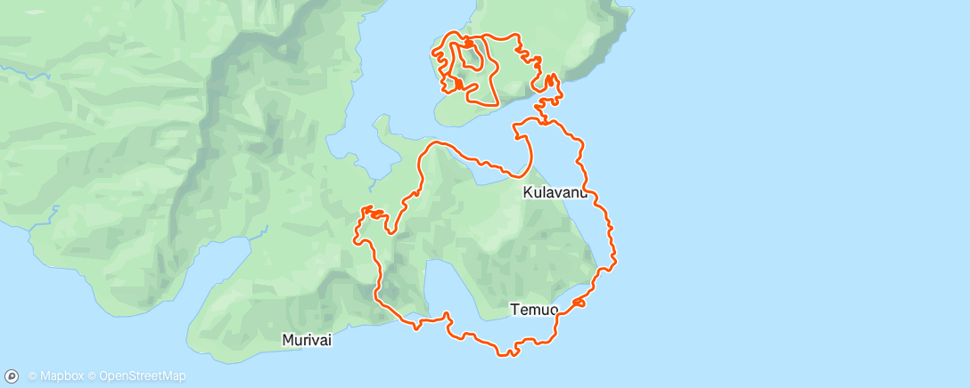 Map of the activity, Zwift - New Workout in Watopia