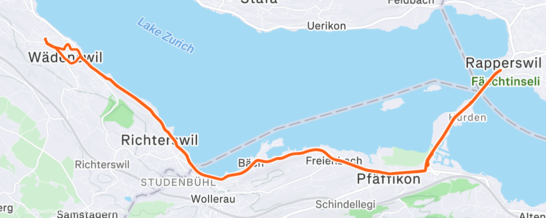 Map of the activity, Winterausrüstungstest