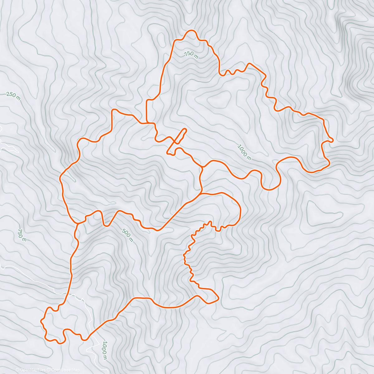 Map of the activity, Zwift - Three Musketeers in France