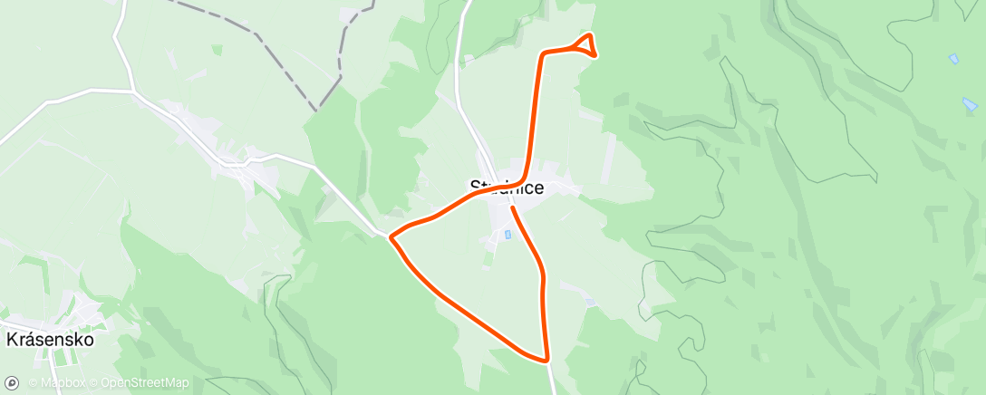 Map of the activity, Provětrat kolo