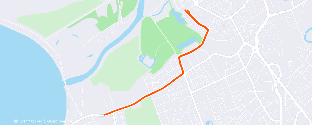 Карта физической активности (Morning Run)