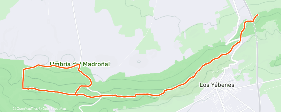 Карта физической активности (Ondulado suave)