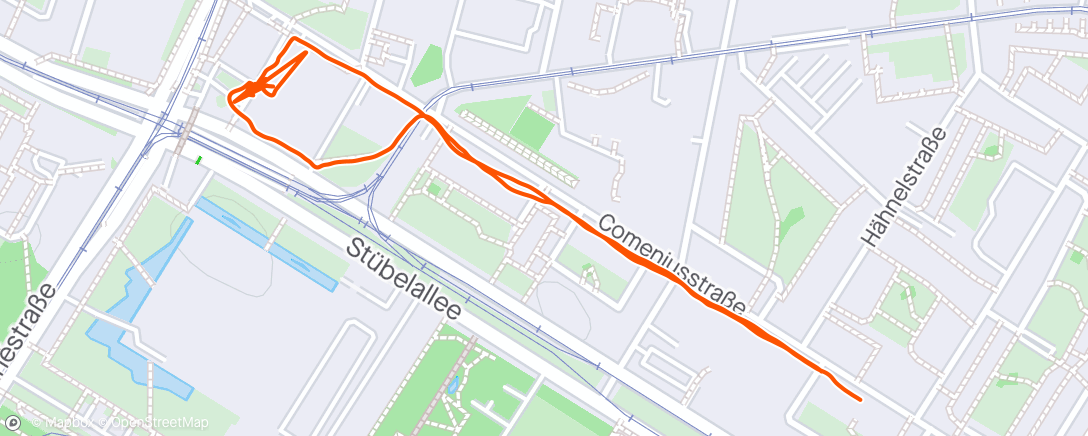 アクティビティ「Spaziergang am Nachmittag」の地図